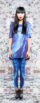 Darwin Unisex T-shirt & Blue Jelly Leggings