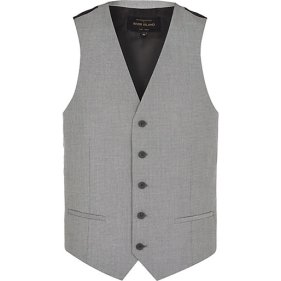 Light Grey Single Breasted Waistcoat €32 - http://eu.riverisland.com/men/suits/waistcoats/Light-grey-single-breasted-waistcoat-274894