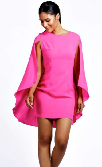 Boohoo €21.99 - Katie Cape Dress http://bit.ly/1pV2VED