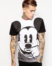 Eleven Paris €46.92 - T-Shirt with Oversized Mickey Mouse Print http://bit.ly/1wNj4Pc