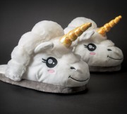 Firebox €31.39 - Magical Unicorn Slippers http://bit.ly/1qPTneJ