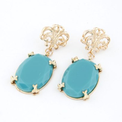 Glitz N Pieces €14.50 - Turquoise Sky Earrings http://bit.ly/1w2RdNq