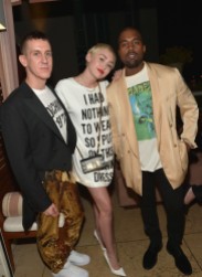 Jeremy Scott, Miley Cyrus, Kanye West