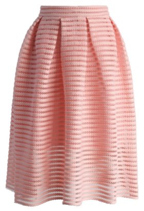 Chicwish €35.90/£26.53 - Glam Stripes Cutout Midi Skirt http://en.pickture.com/pick/2372332