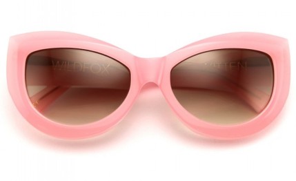 Wildfox €211.85/£157 - Kitten Frame Pastel Pink Sunglasses http://en.pickture.com/pick/2388528