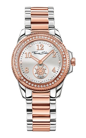 Thomas Sabo €11 - Glam Chic Rose Gold and Silver Watch http://bit.ly/1OKlbkm