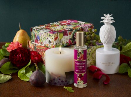Crabtree & Evelyn, from €16 - Festive Fig Room Spray & Festive Fig Porcelain Diffuser