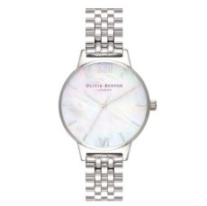 Olivia Burton Stainless Steel Mother of Pearl Watch, €135 http://bit.ly/2OKnecQ