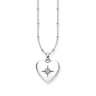Thomas Sabo Magic Stars Silver Heart Locket Necklace, €179 http://bit.ly/2XnSdzt