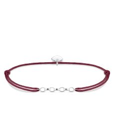 Thomas Sabo Little Secret Charm Bracelet in Red & Silver, €27 http://bit.ly/2sC6b5i