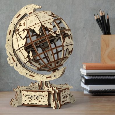 Jiminy, Wooden Mechanical Model – World Globe, €59.99 https://bit.ly/3olBzj4